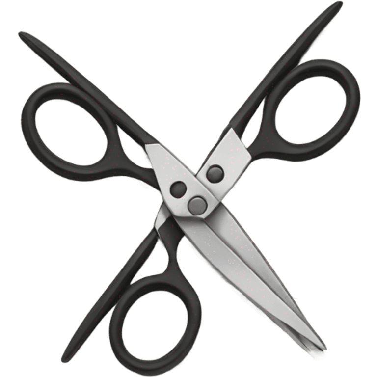 Two scissors together emoji