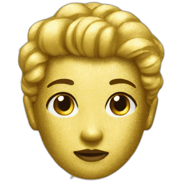 gold sparkle emoji