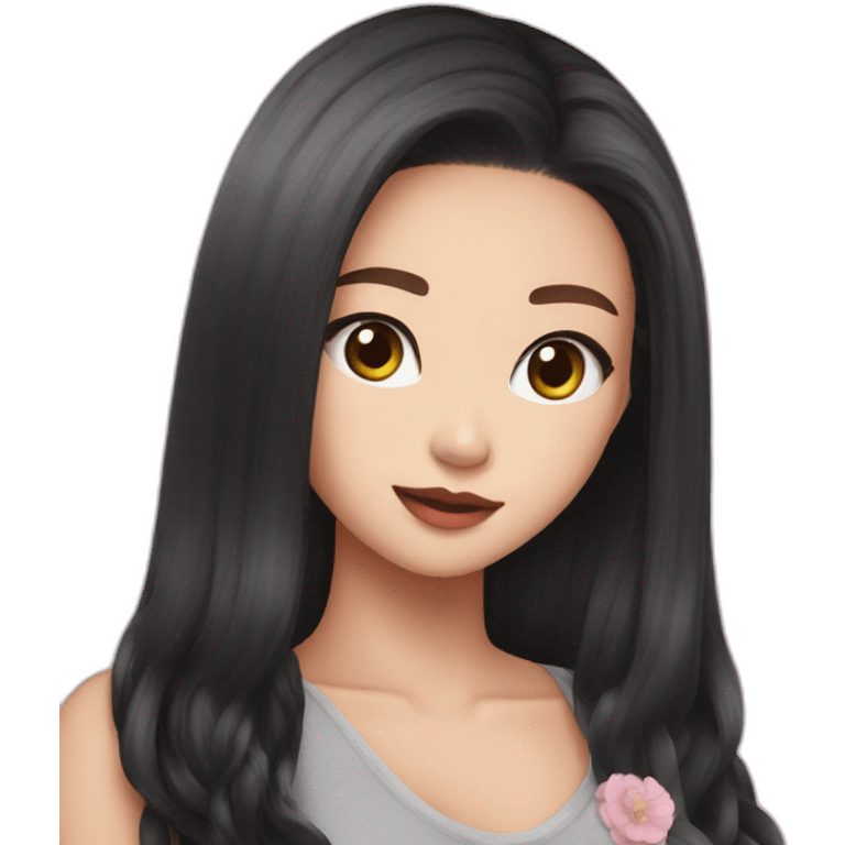 Jennie from blackpink emoji