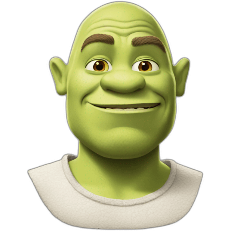 white-shrek emoji