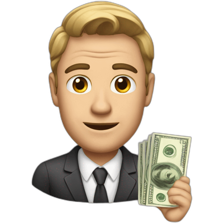 martin kesner with money emoji