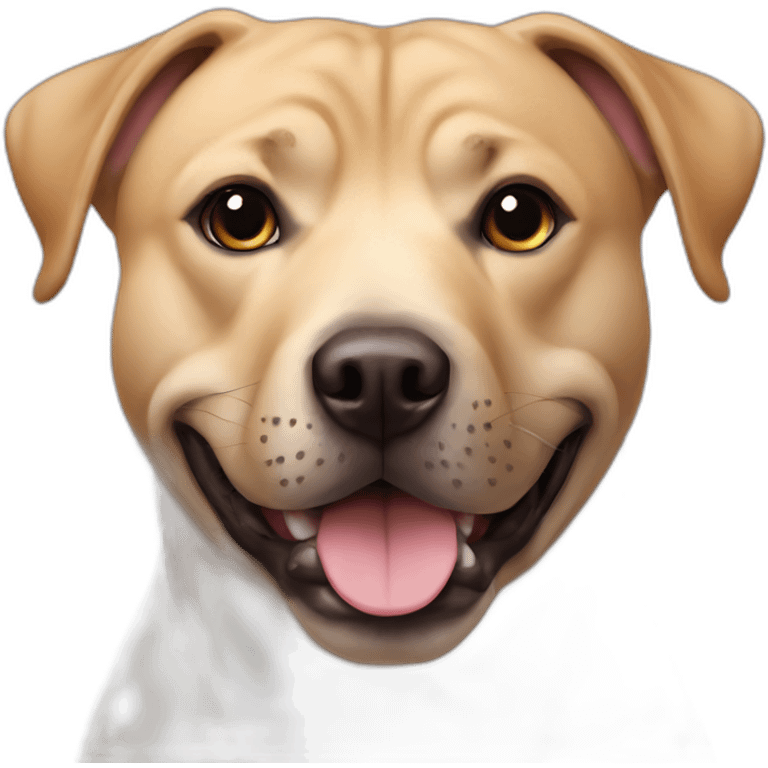 staffy labrador emoji