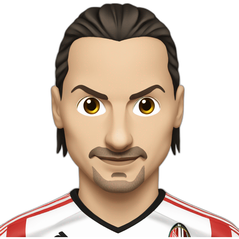 Zlatan Ibrahimovic AC Milano emoji