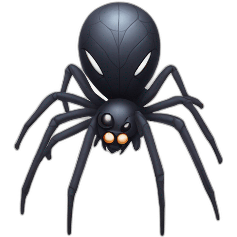 Spider with a human head emoji