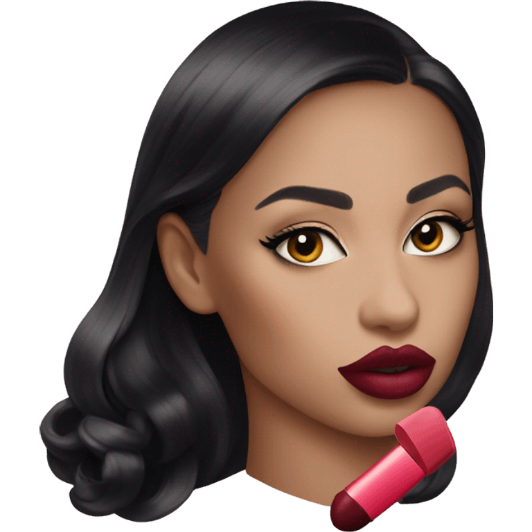 Dior lipstik violrt emoji