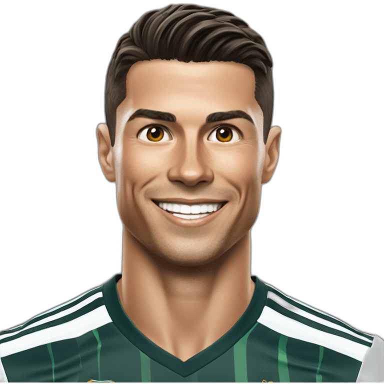 Happy-cristiano-ronaldo emoji