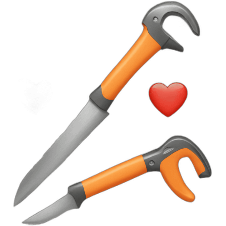 tools to fix a broken heart emoji