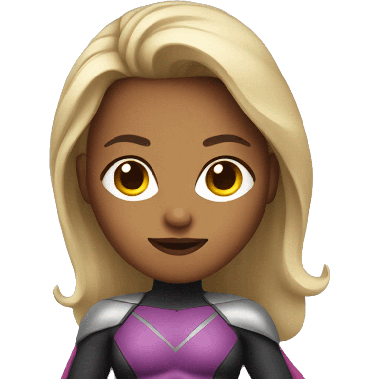 superhero female emoji