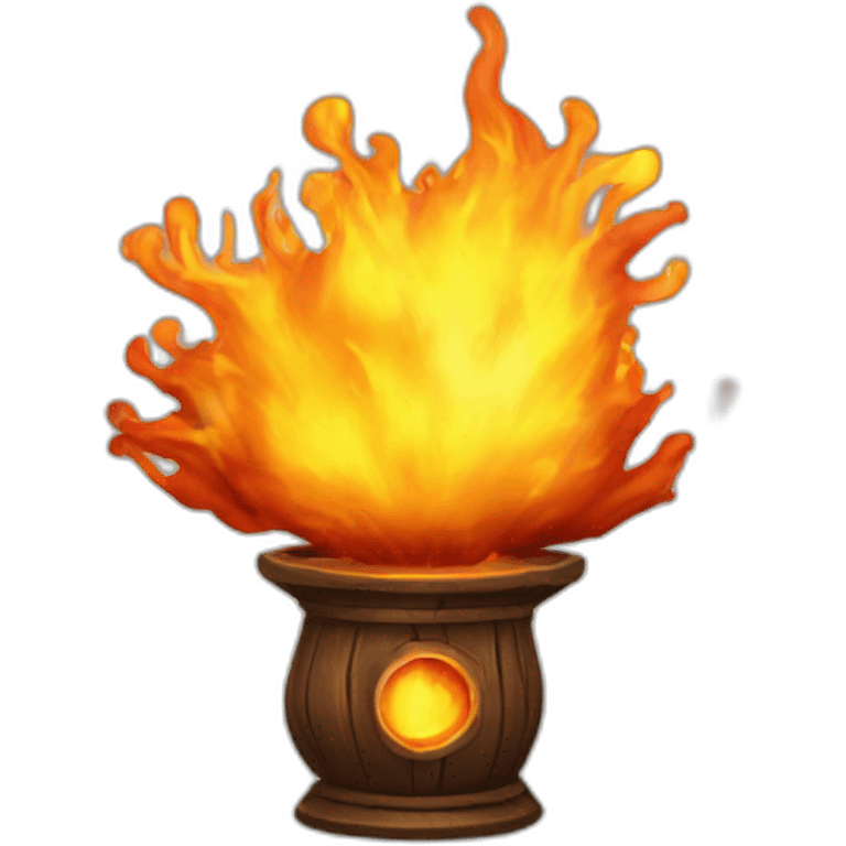 fireball magicien emoji