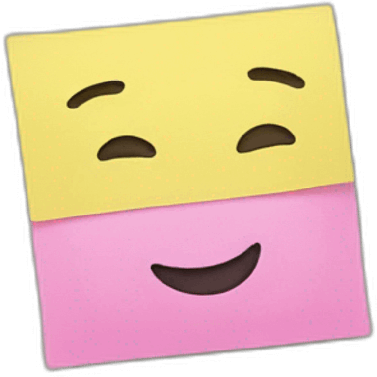 post-it emoji