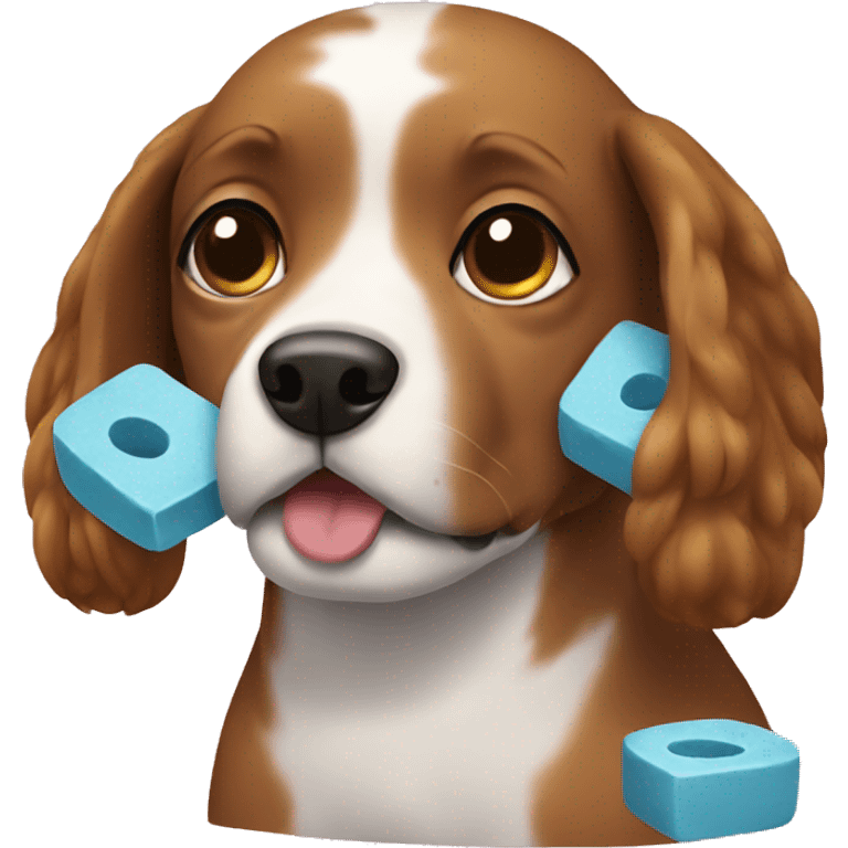 dog spa emoji