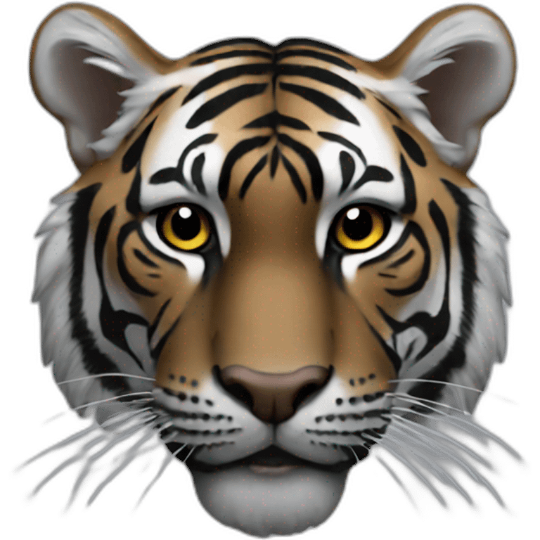 black Tiger emoji