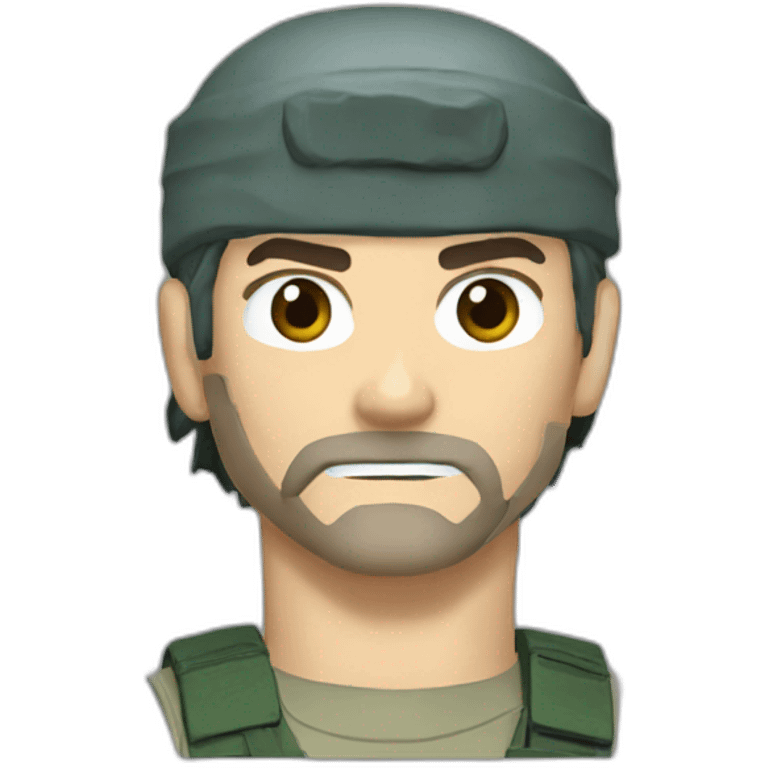 Solid snake emoji