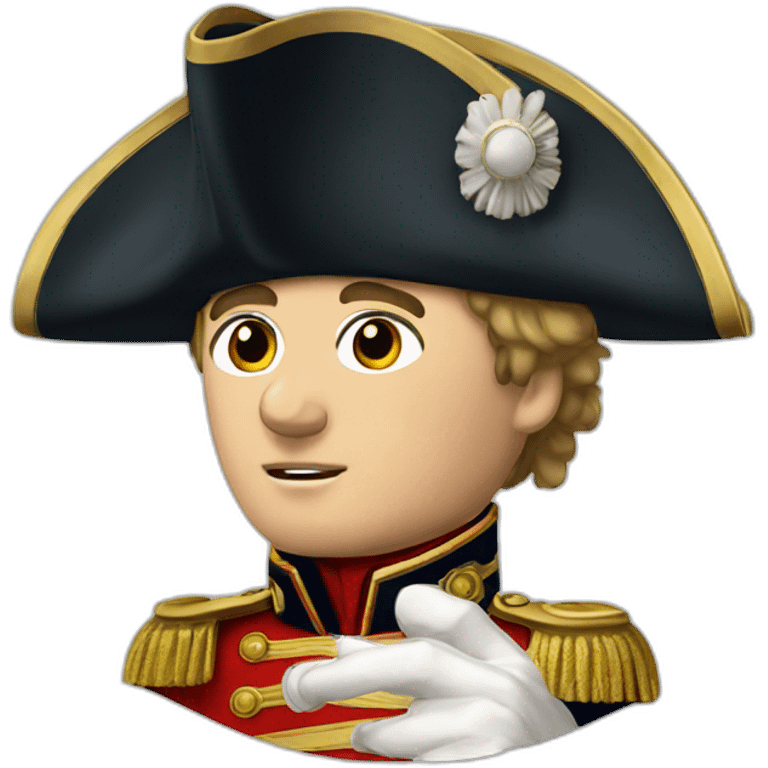 Napoleon in war emoji