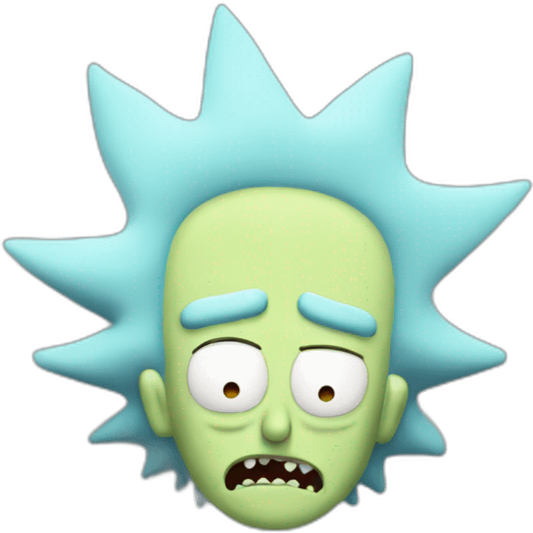 Rick drop Rick and morty emoji