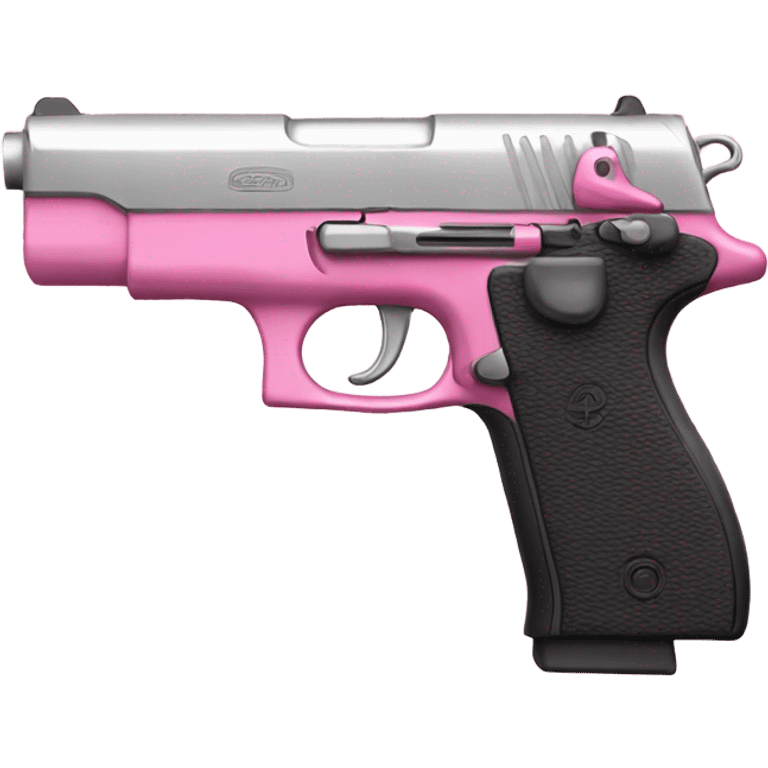 pink gun emoji