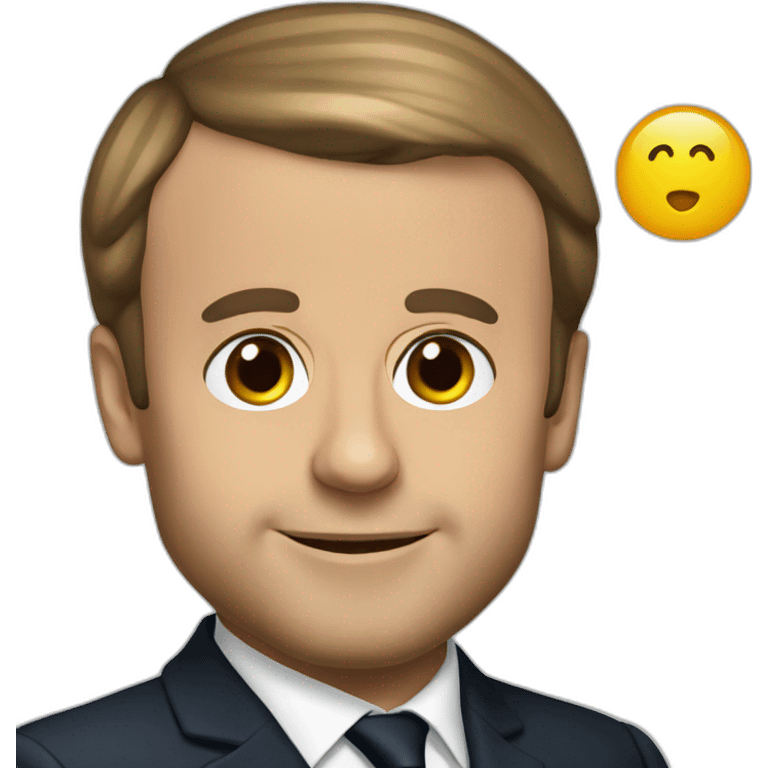 Emmanuel Macron emoji