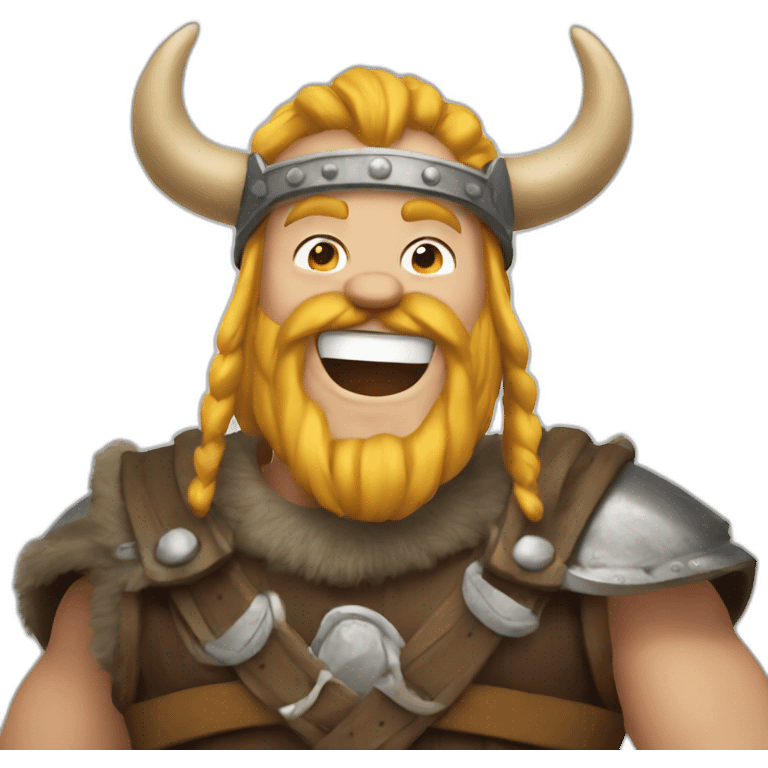 laughing viking emoji