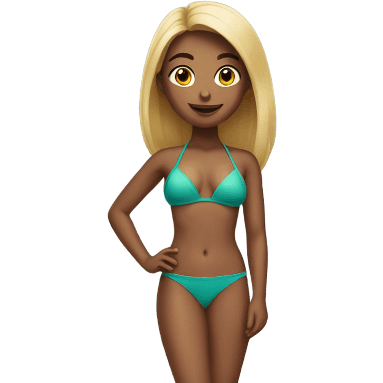 bikini girl emoji