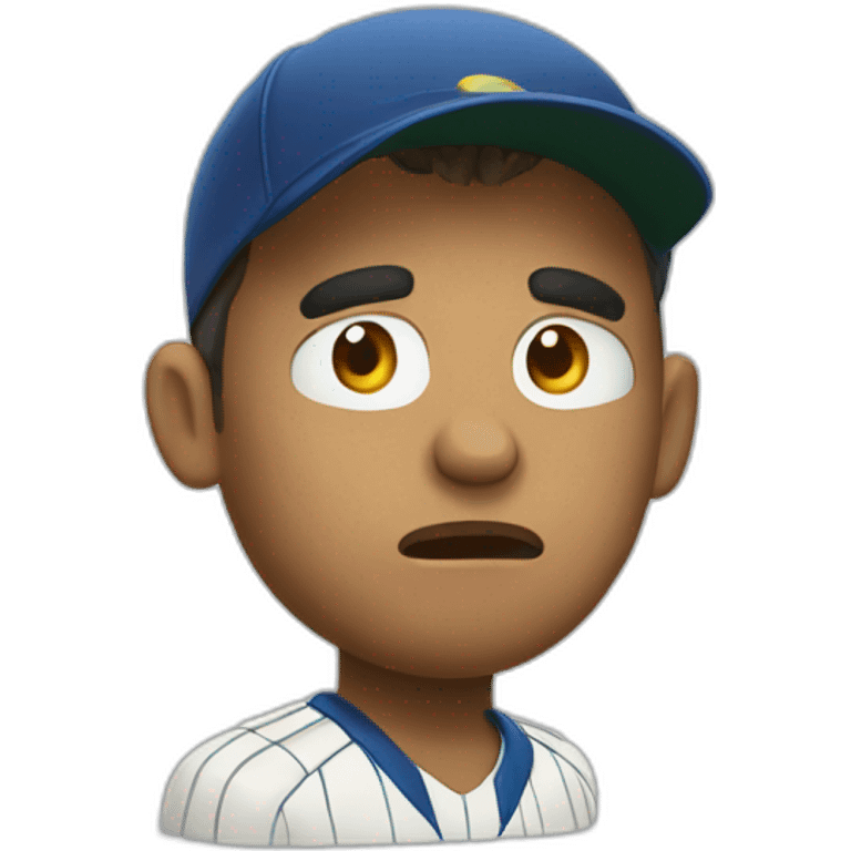 disappointed cricket fan emoji