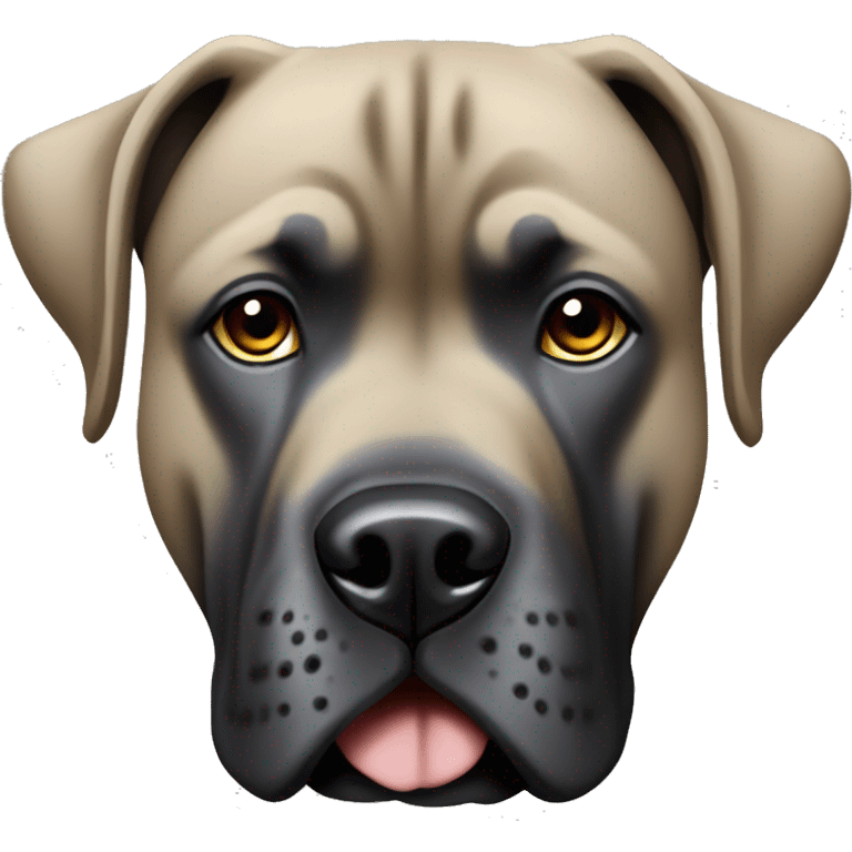 dog cane corso beige emoji