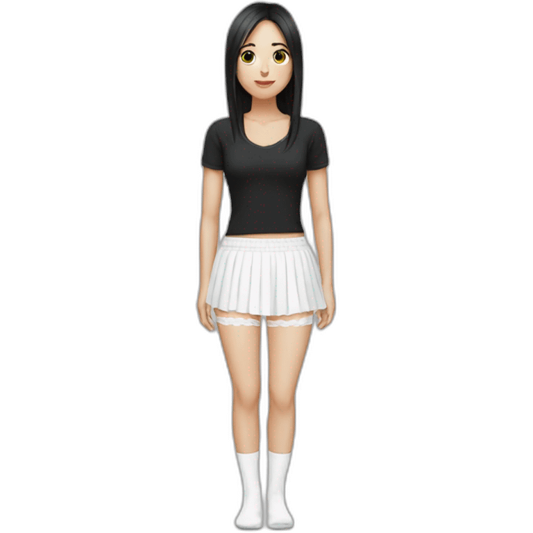 white-knickers-long-white-socks-black-skirt emoji