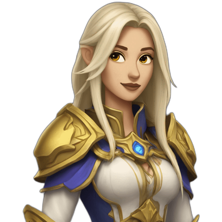 Jaina Proudmoore from Warcraft emoji