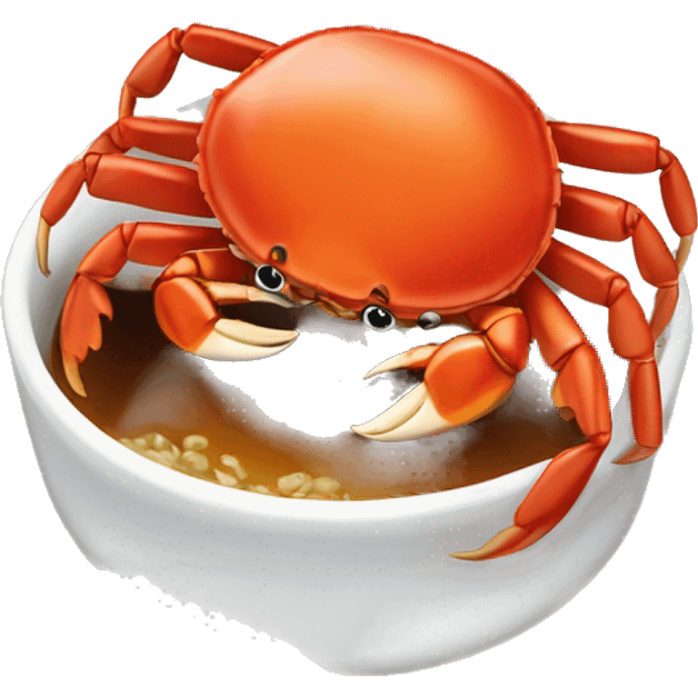 Soy Sauce Marinated Crab  emoji