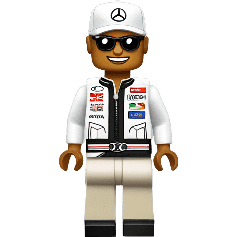 LEWIS HAMILTON lego full body emoji