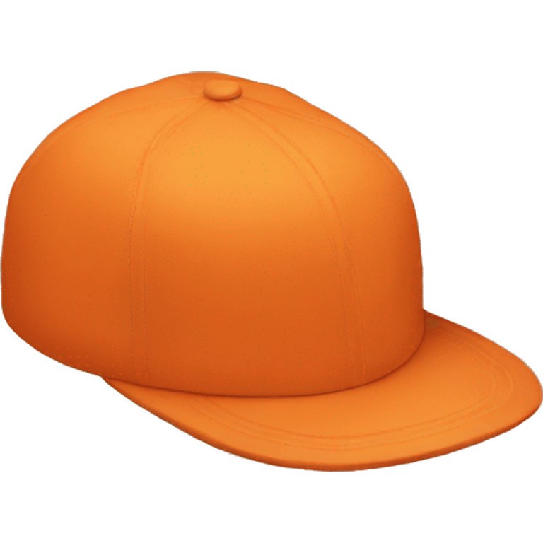 Orange cap emoji