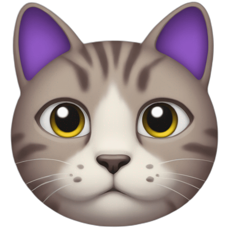 Violet Cat Sandwich emoji