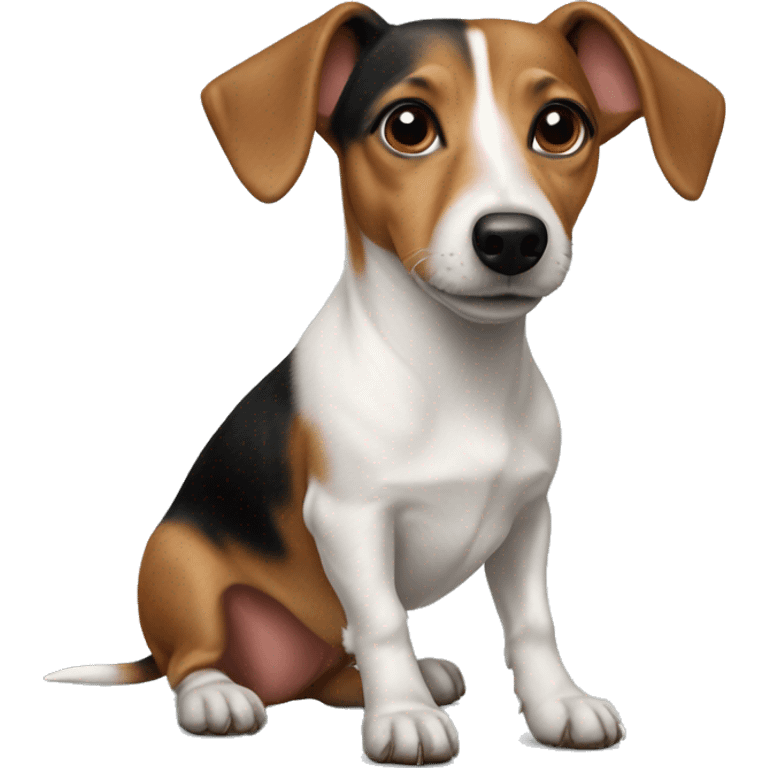 Jack Russel terrier dachshund mix emoji