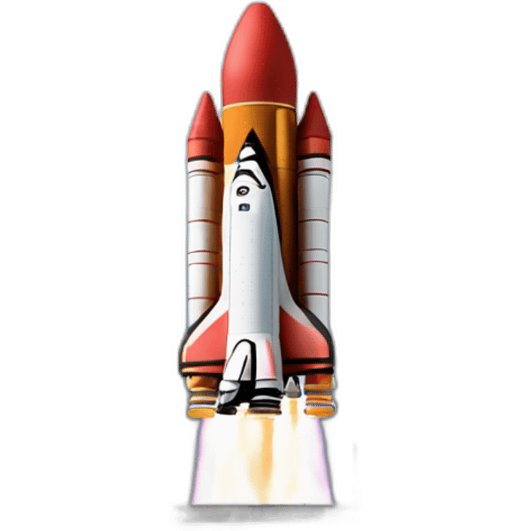 "Redbelly Network" rocket going to the moon  emoji