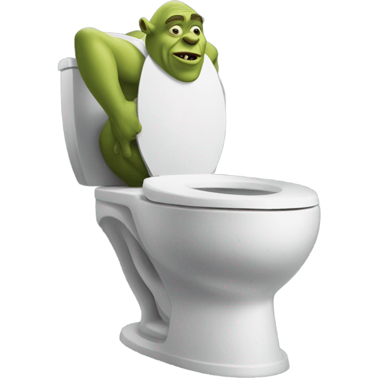 Shreck Skibidi toilet emoji