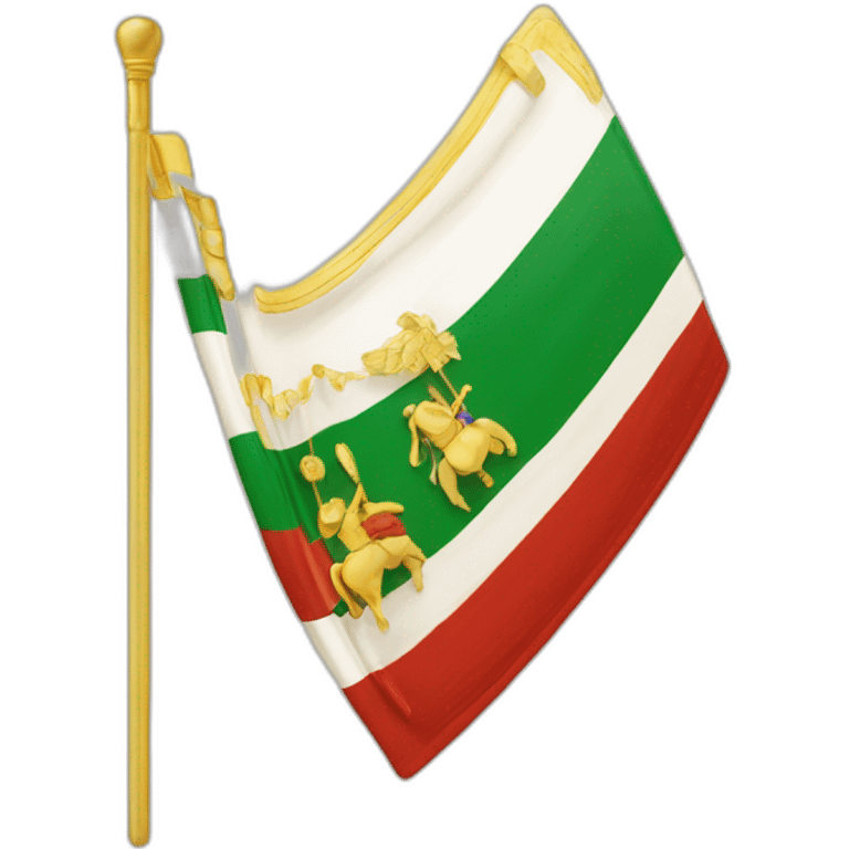 Flag of the Achaemenid Empire emoji