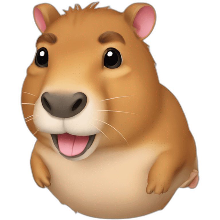 capybara italian pinched fingers emoji