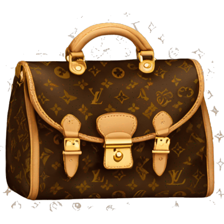 Louis Vuitton bag emoji