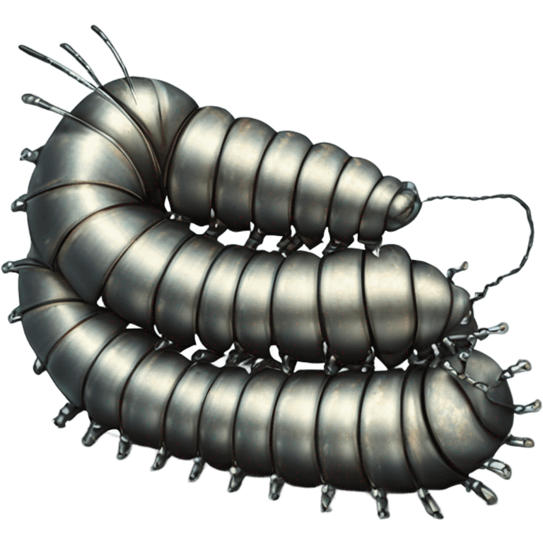 Chrome millipede  emoji