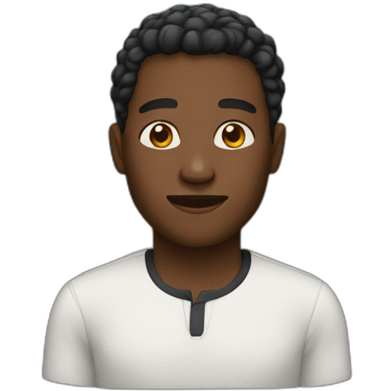 Black human emoji