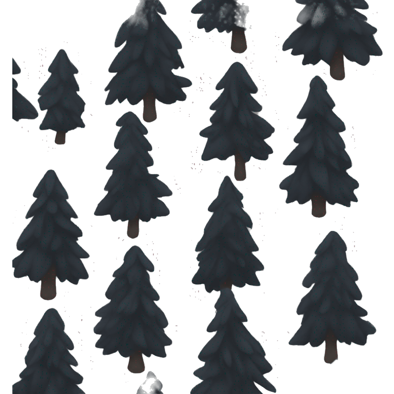 dark forest emoji