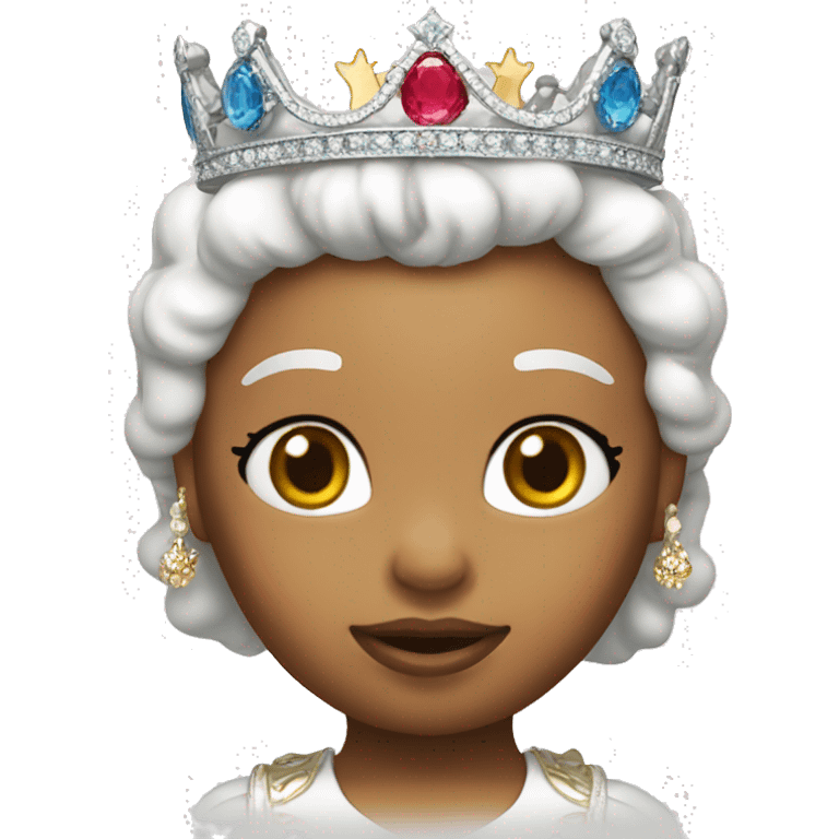 hello kitty with a queen crown emoji