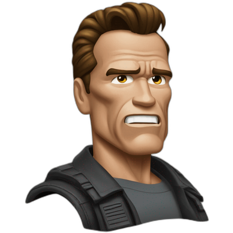 Arnold Schwarzenegger in Terminator  emoji