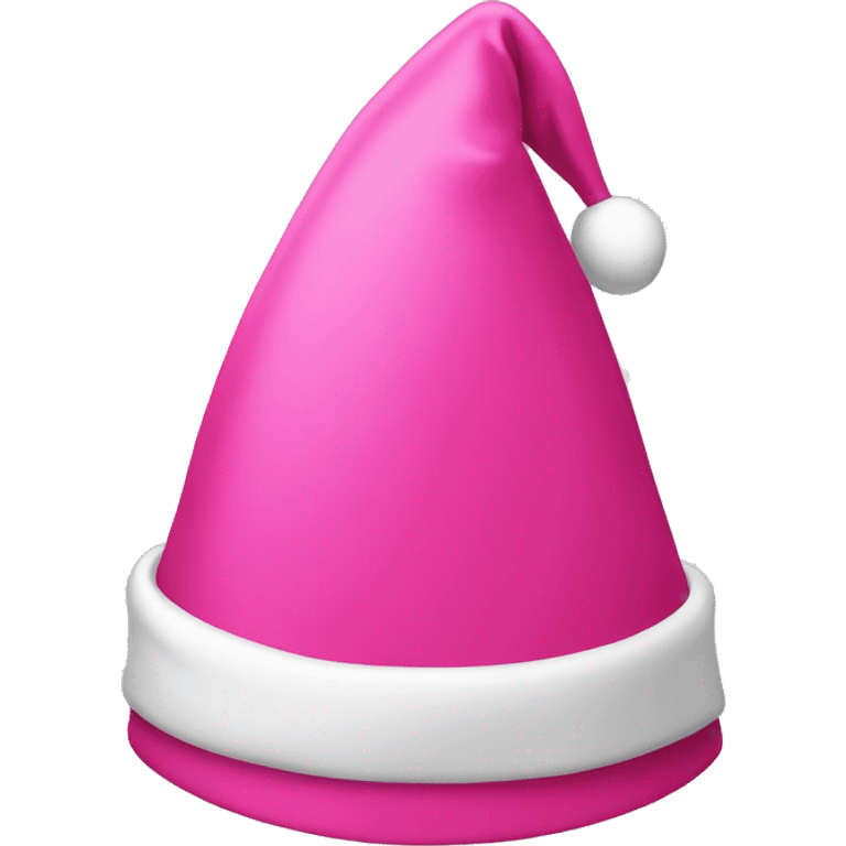 pink santa hat emoji