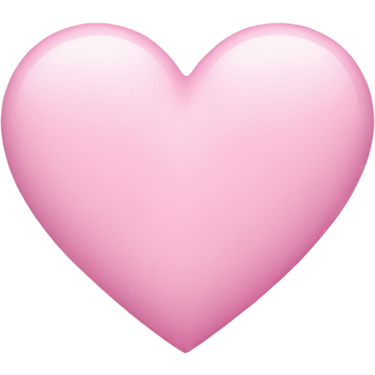 pink pastel heart emoji