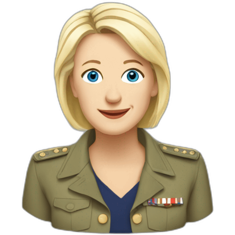 France Marine Lepen political emoji