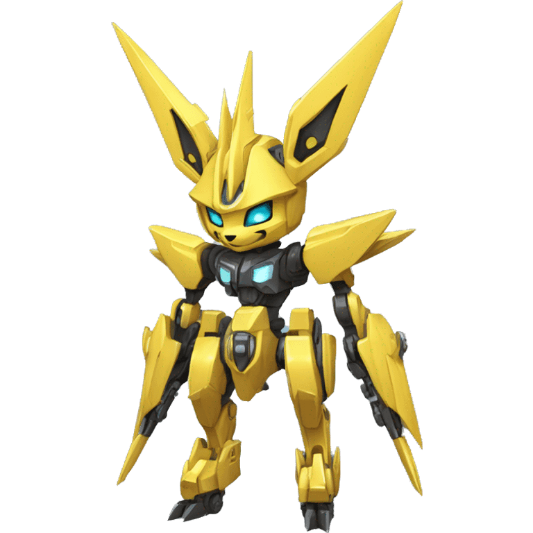 Jolteon medabot-mecha full body emoji