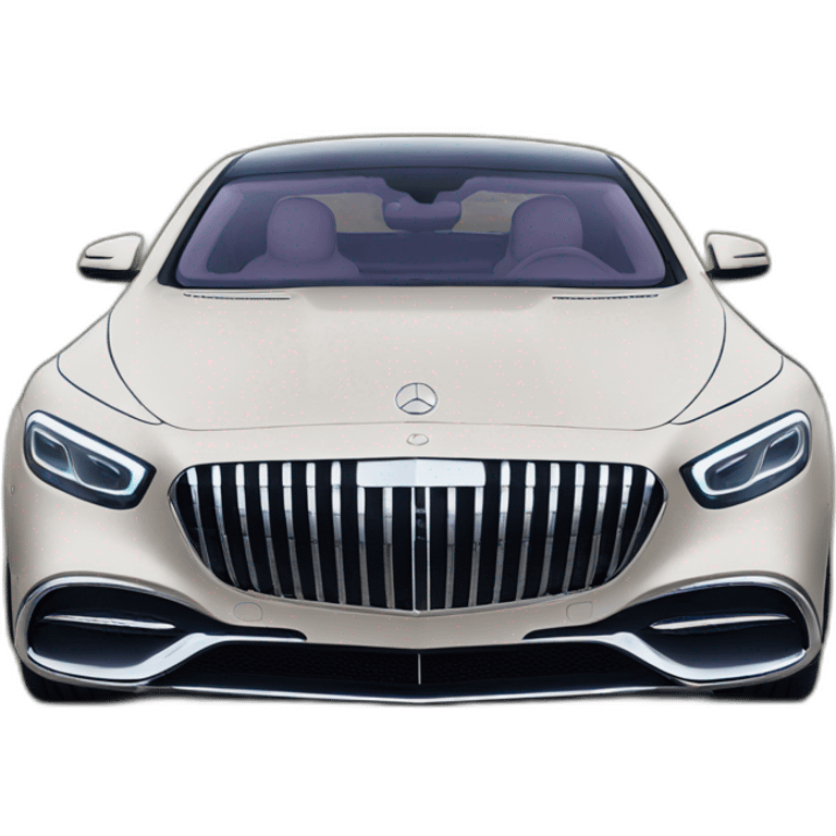 Mercedes maybach 2022 front view emoji