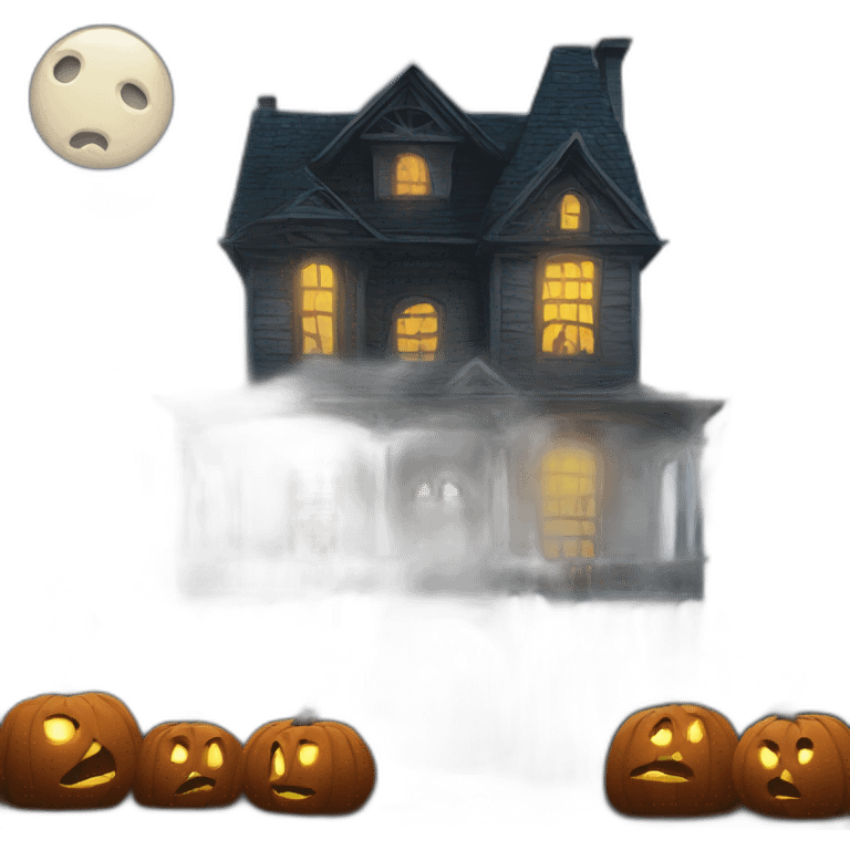 Haunted house emoji