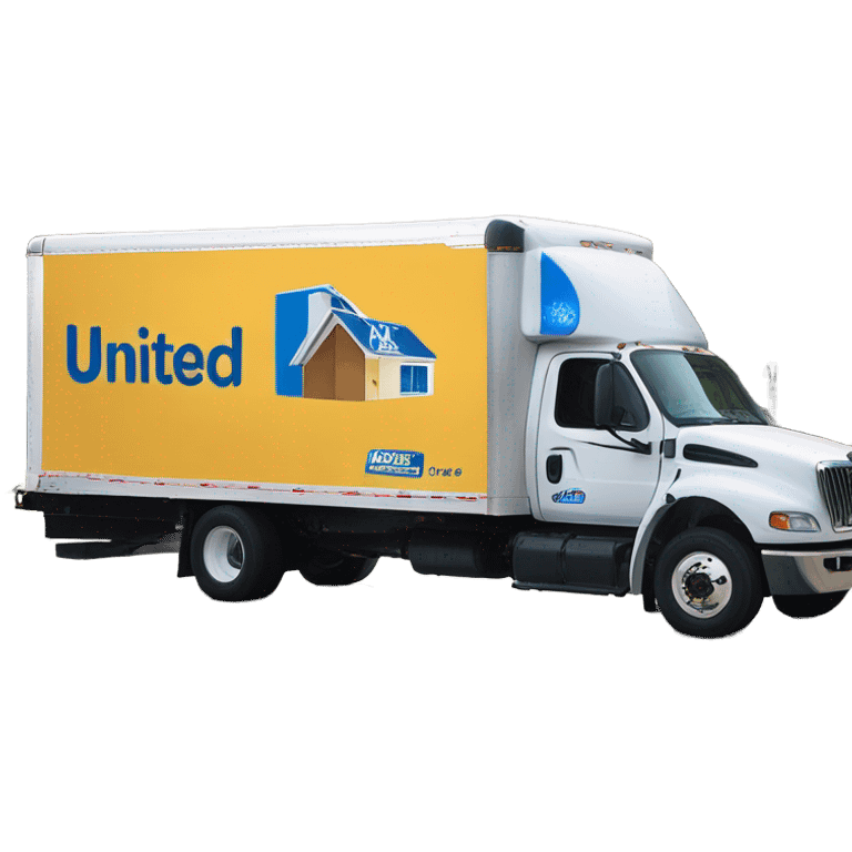 Moving truck united van lines emoji