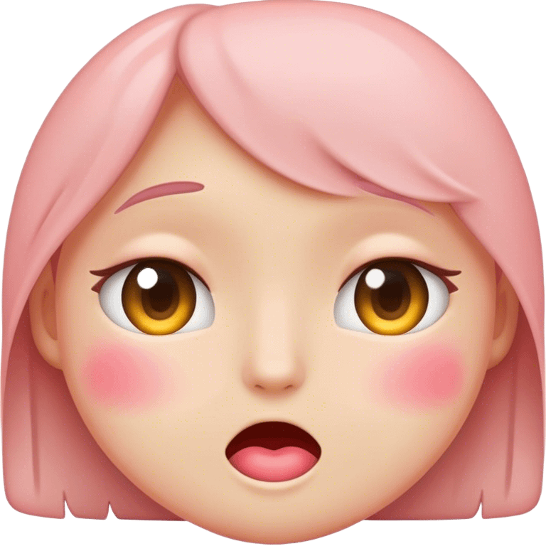 An emoji that shows shyness  emoji